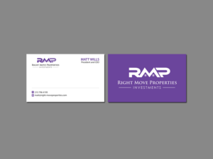 Visitenkarten-Design von Creations Box 2015 für Right Move Properties | Design: #17563363