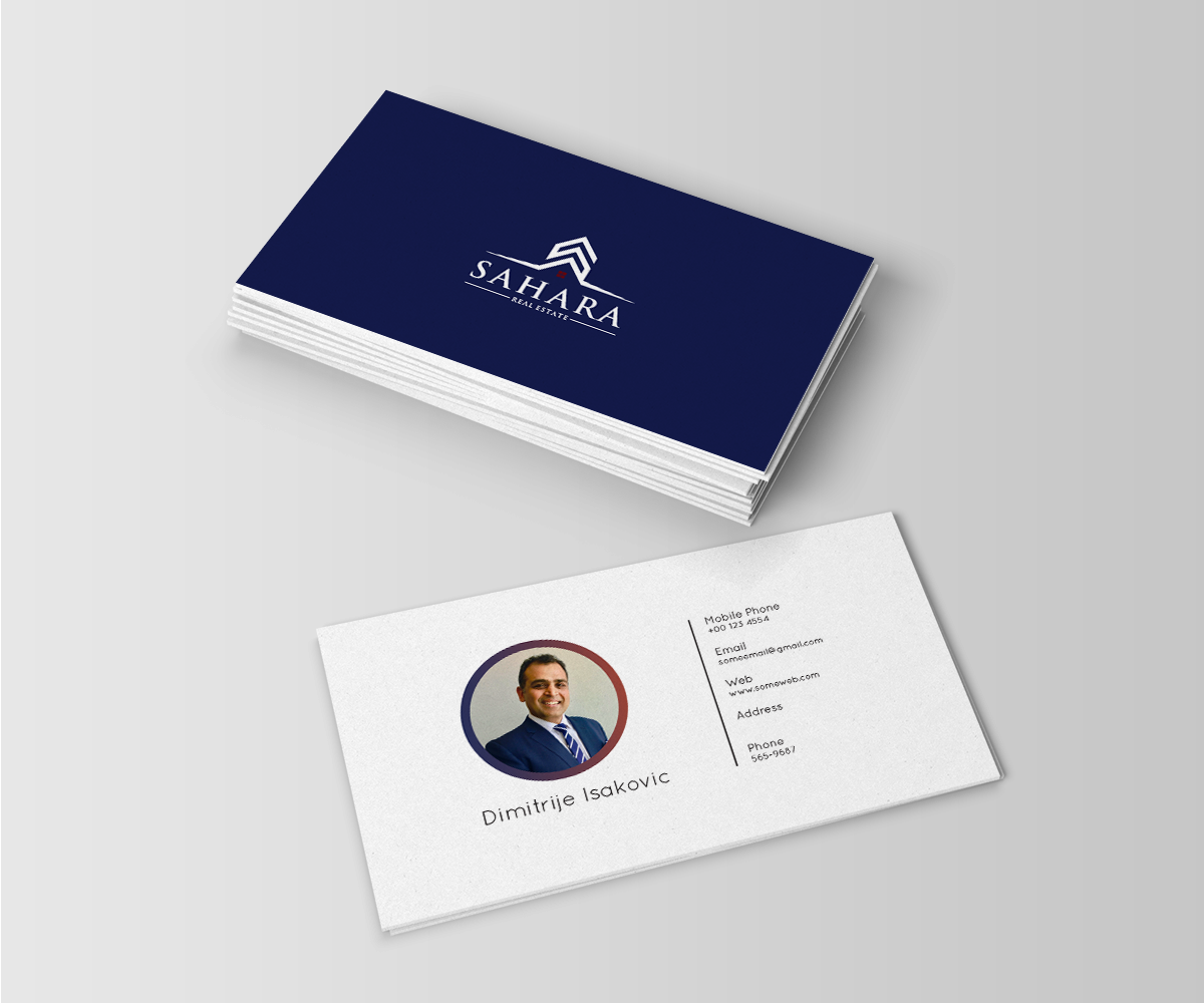 Business Card Design by Dimitrije I. for this project | Design #17708560