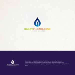 Bailey Plumbing Inc | Logo Design by ideaz2050