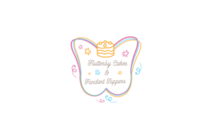 Logo Design by GLDesigns for Flutterby Cakes & Fondant Toppers | Design: #17598797