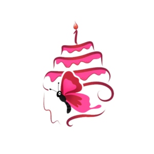 Logo Design by Olia Kashyna for Flutterby Cakes & Fondant Toppers | Design #17557919