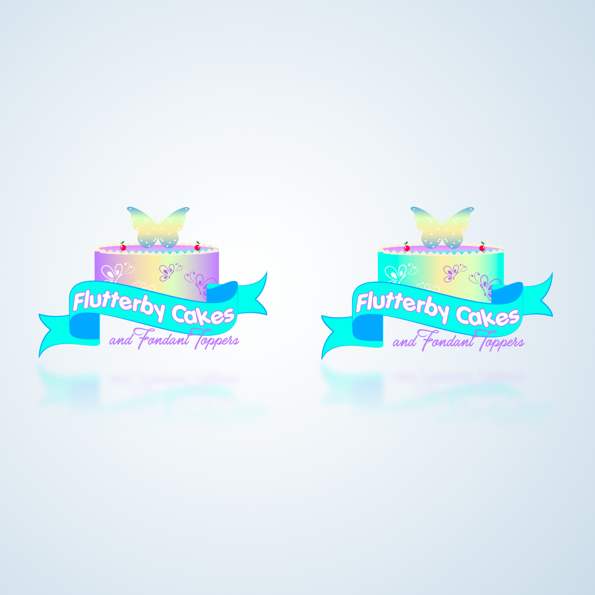 Logo Design by U. Solutions for Flutterby Cakes & Fondant Toppers | Design #17567937