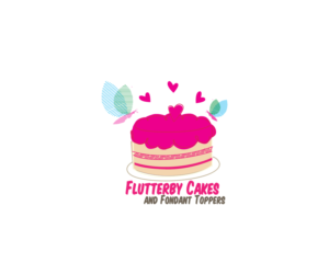Logo Design by Virdas for Flutterby Cakes & Fondant Toppers | Design #17595721