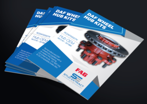 Flyer Design by Deziners Zone for CV Hubs & Bearings Ltd | Design: #17499992