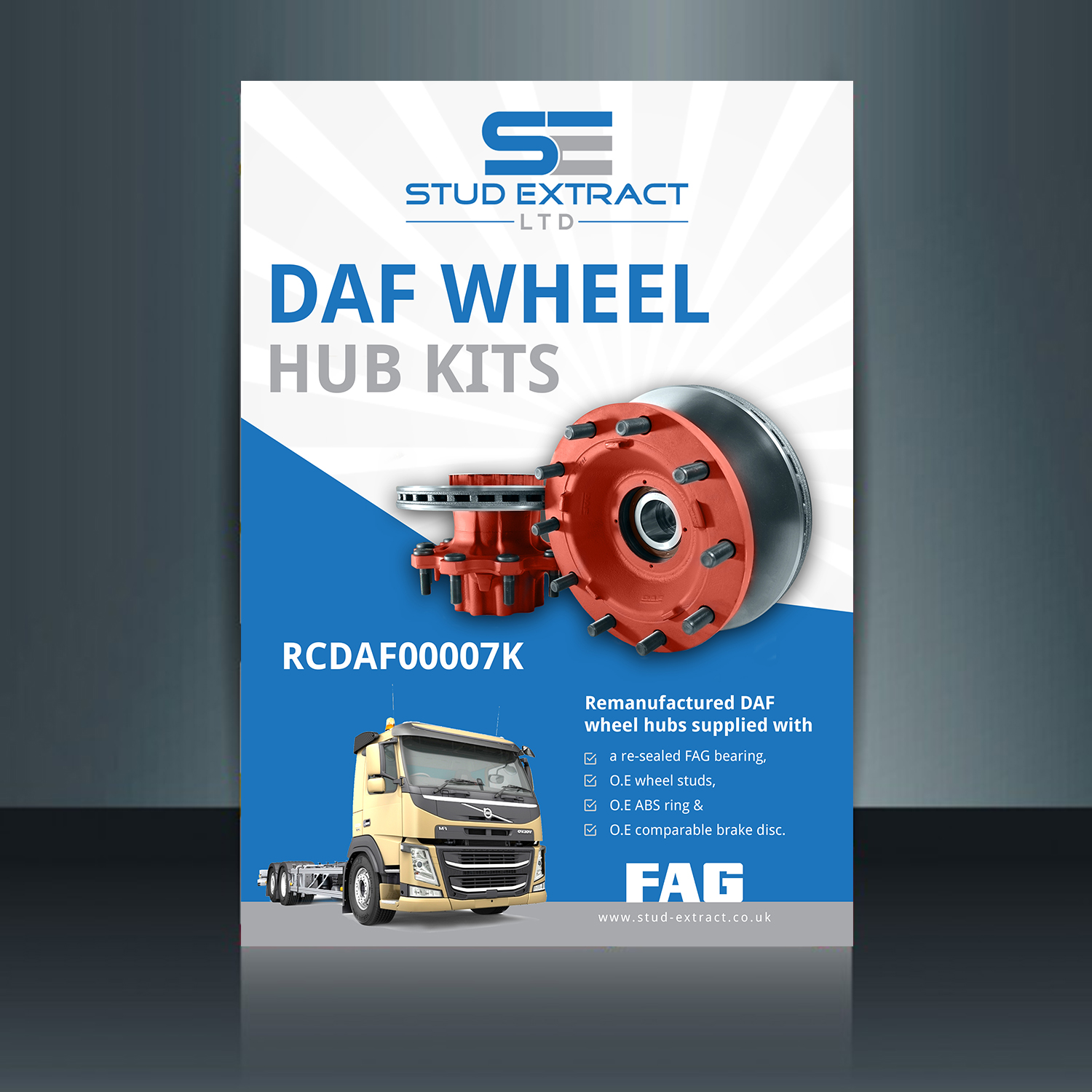 Flyer Design by creative.bugs for CV Hubs & Bearings Ltd | Design #17541400