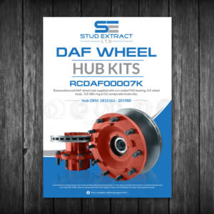 Flyer Design by creative.bugs for CV Hubs & Bearings Ltd | Design: #17583474