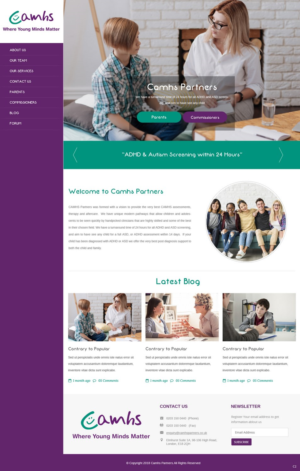 Wordpress Design by pb for this project | Design: #17503104