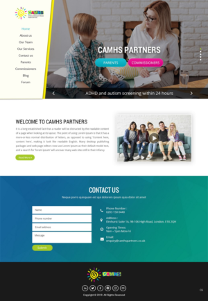 Wordpress Design by pb for this project | Design: #17503105