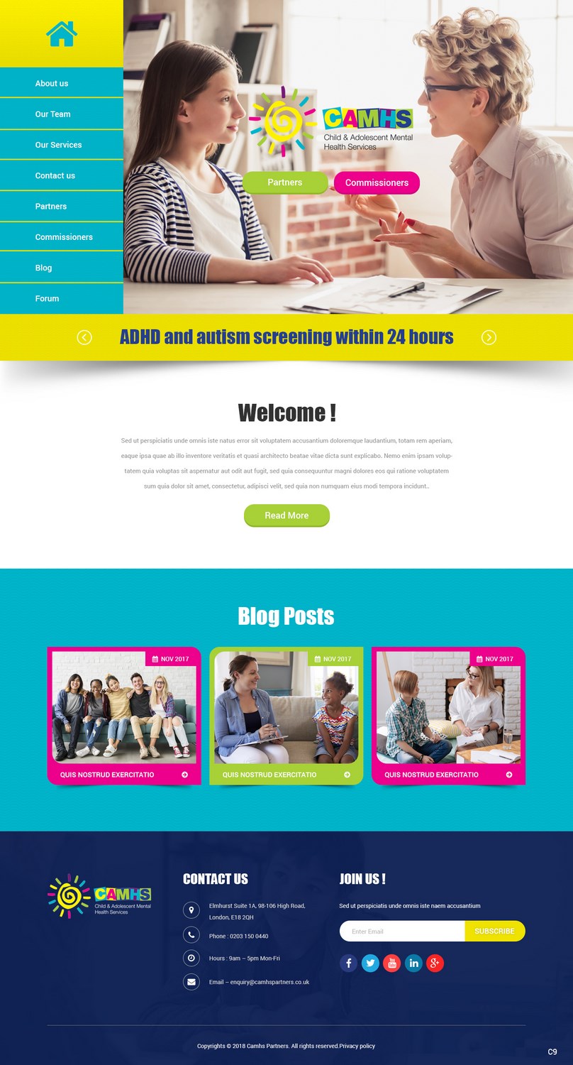 Wordpress Design by pb for this project | Design #17503106