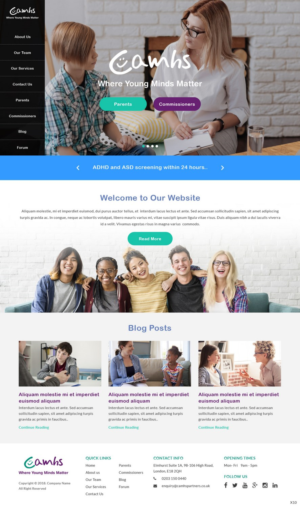 Wordpress Design by pb for this project | Design: #17503107