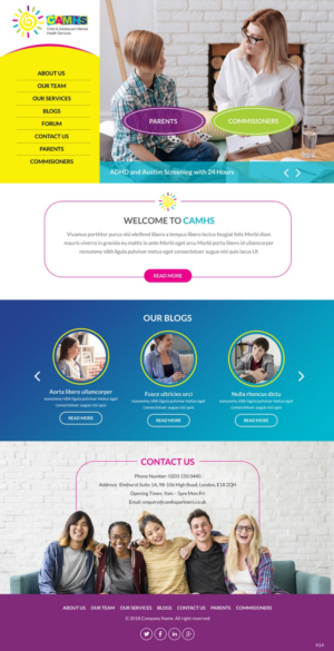 Wordpress Design by pb for this project | Design: #17503153