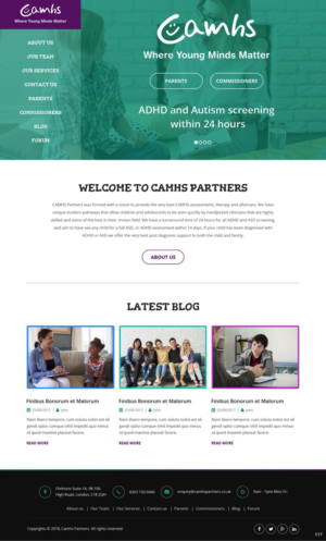 Wordpress Design by pb for this project | Design: #17503166