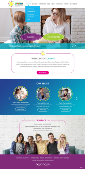 Wordpress Design by pb for this project | Design: #17555058
