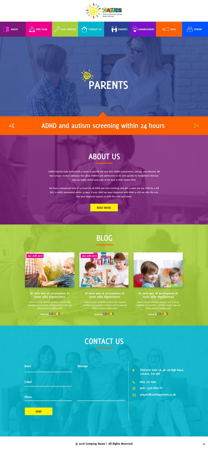 Wordpress Design by pb for this project | Design #17622113