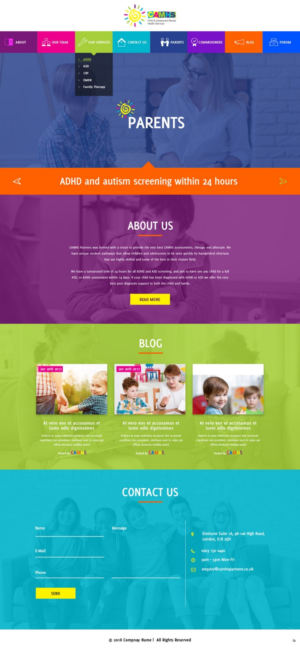 Wordpress Design by pb for this project | Design: #17622115