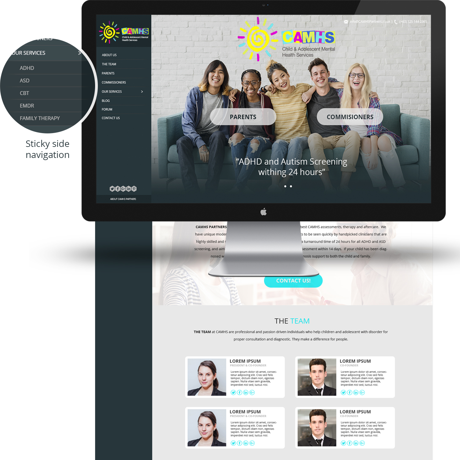 Wordpress Design by Ivan Alcantara for this project | Design #17503573