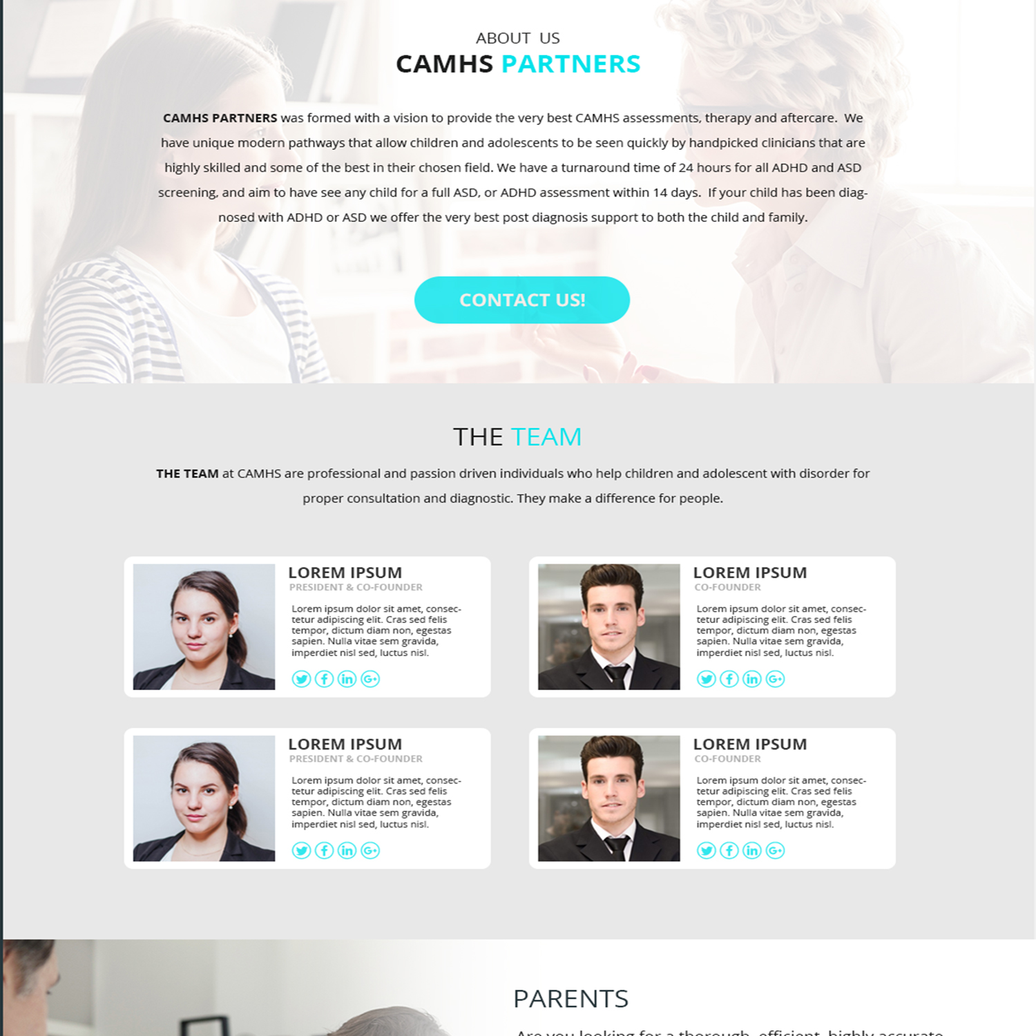 Wordpress Design by Ivan Alcantara for this project | Design #17503585