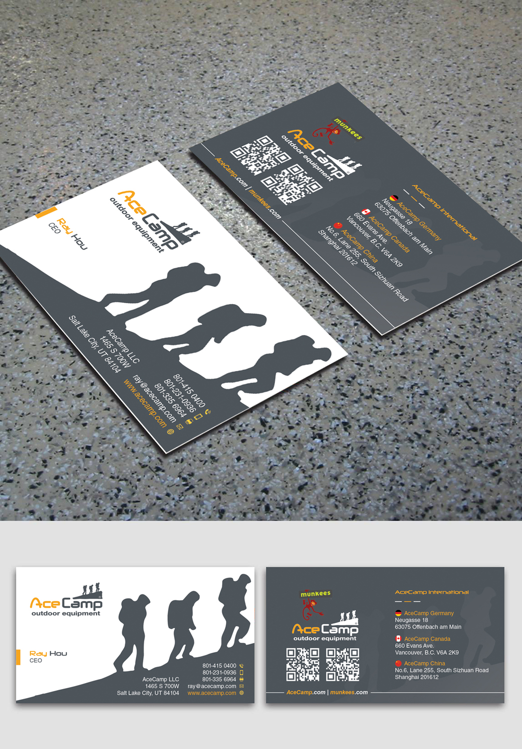 Business Card Design by OxonoArt for Mountain Group LLC | Design #17584063