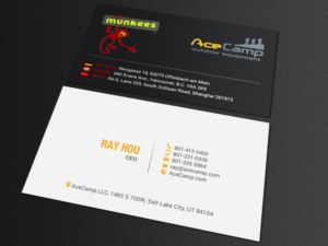 Design de Carte de Visite par chandrayaan.creative pour Mountain Group LLC | Design #17535217