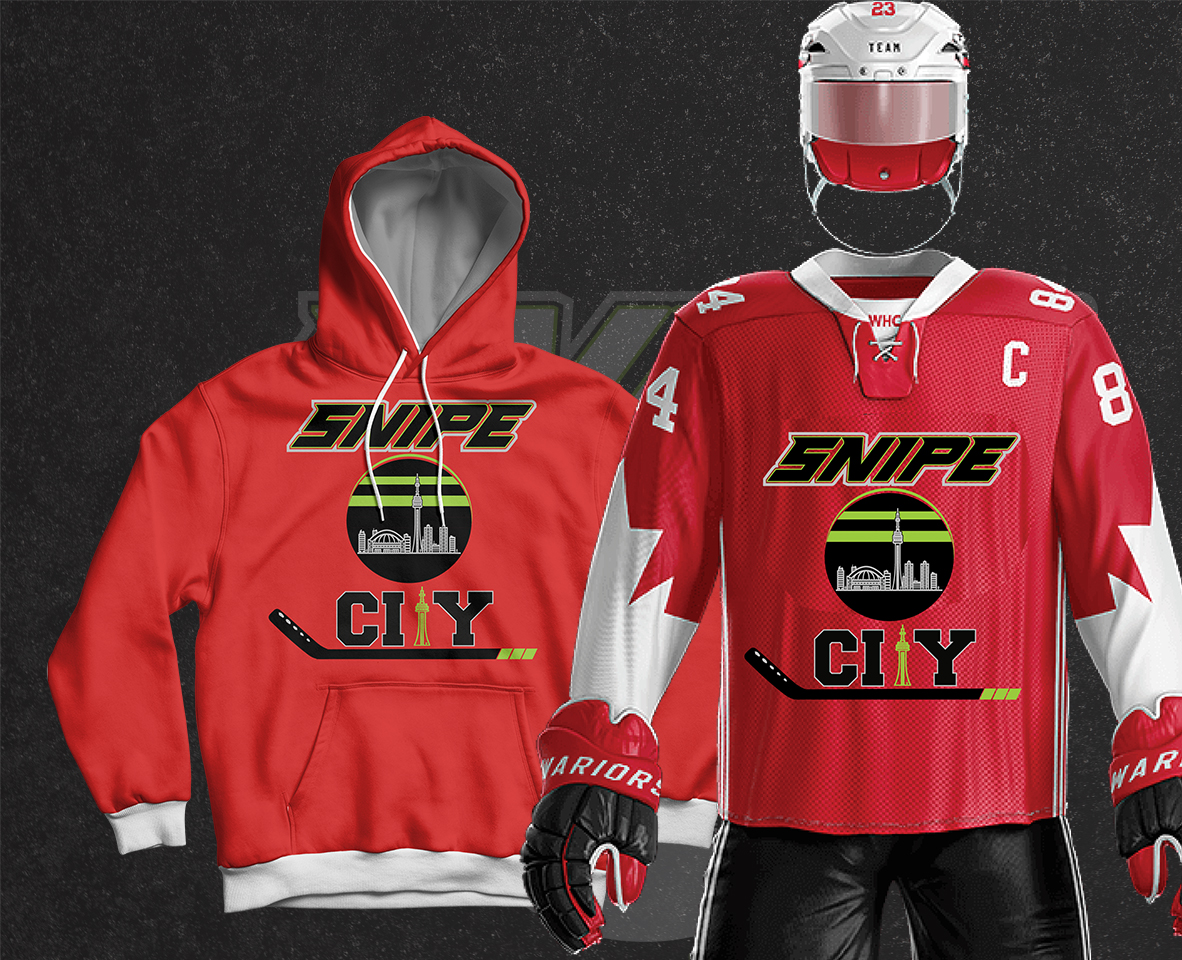 T-shirt Design by A k m mofizil haque for Snipe City Hockey | Design #17503821