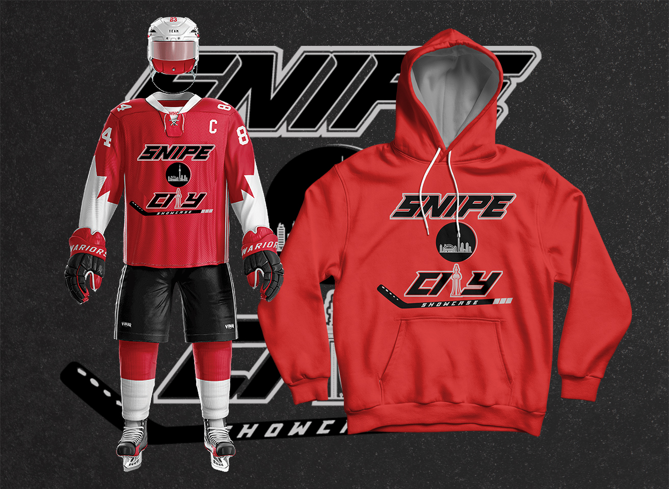T-shirt Design by A k m mofizil haque for Snipe City Hockey | Design #17504251