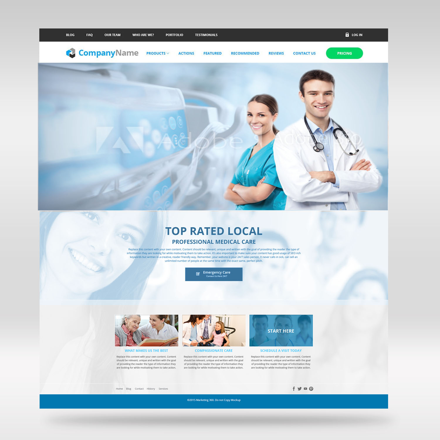 Bold Serious Healthcare Banner Ad Design For King S College