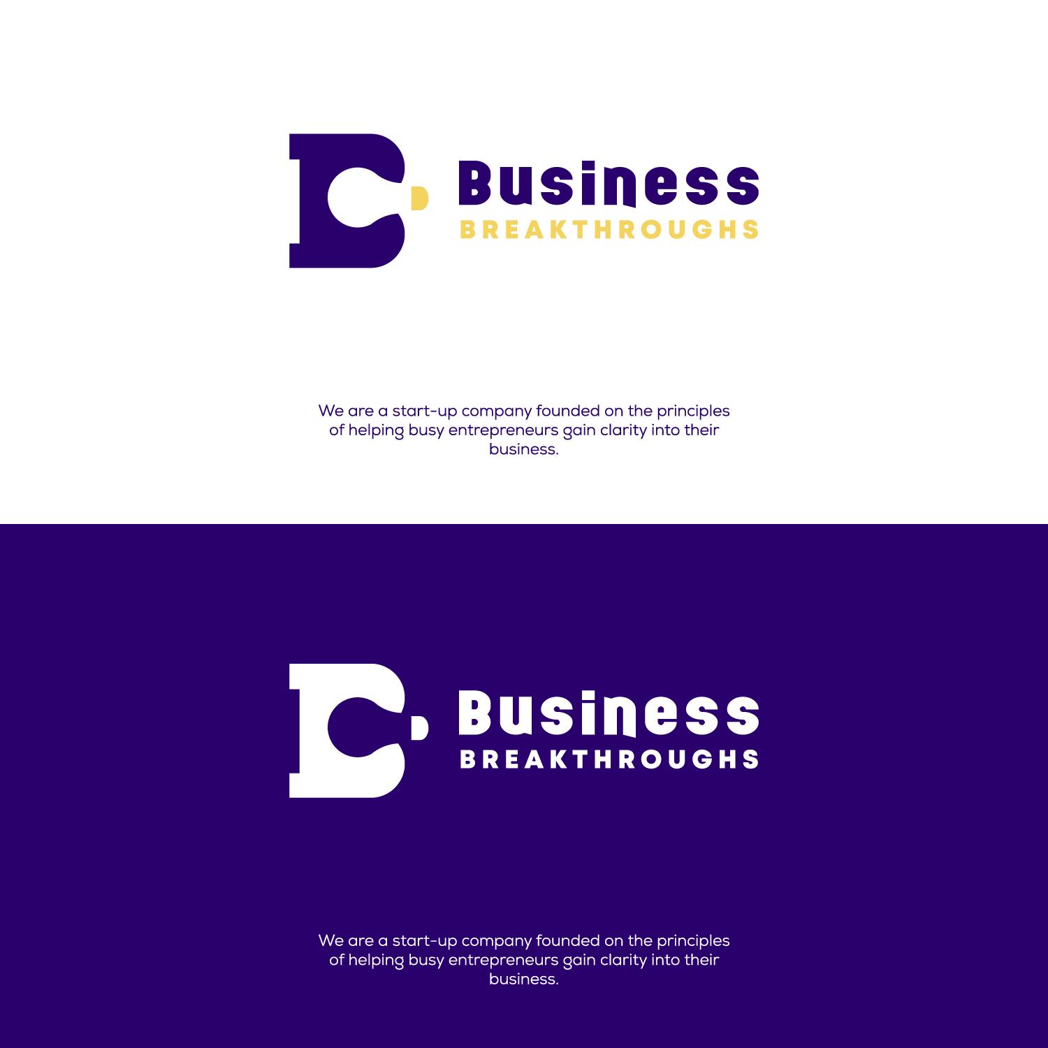 Logo Design by C E T O W for Business Breakthroughs, LLC | Design #17653091