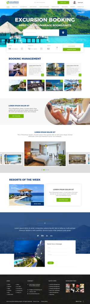 Web Design by dribbble