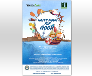 Happy hour for good Poster, Email and flyer design | Flyer Design by Luniere Designs