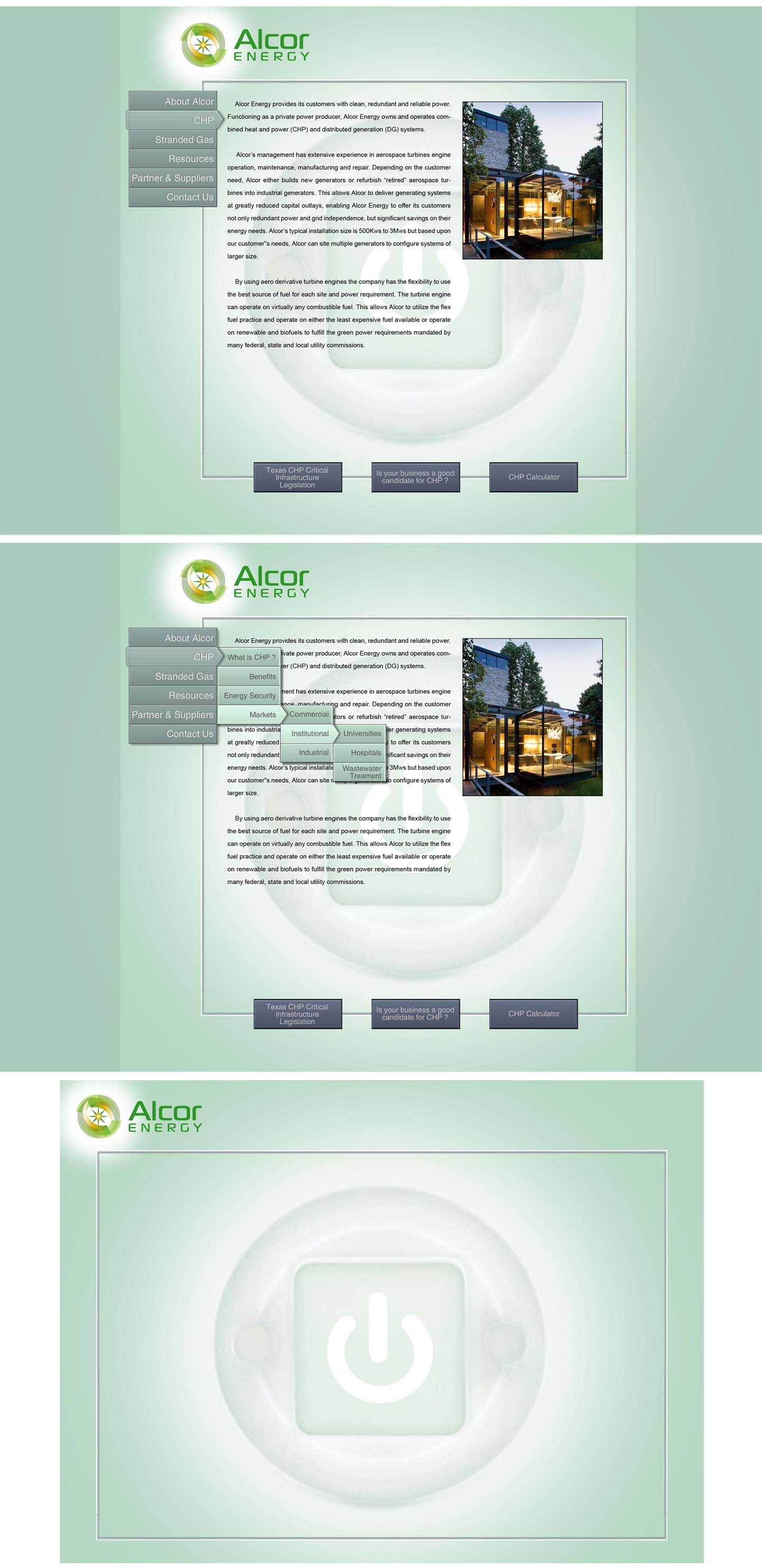 Web-Design von Maskedbulb für Alcor Energy Solutions, LLC | Design #46060