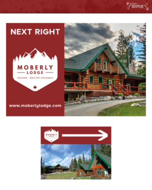 Signage Design by nreimer for Moberly Lodge | Design: #17663155