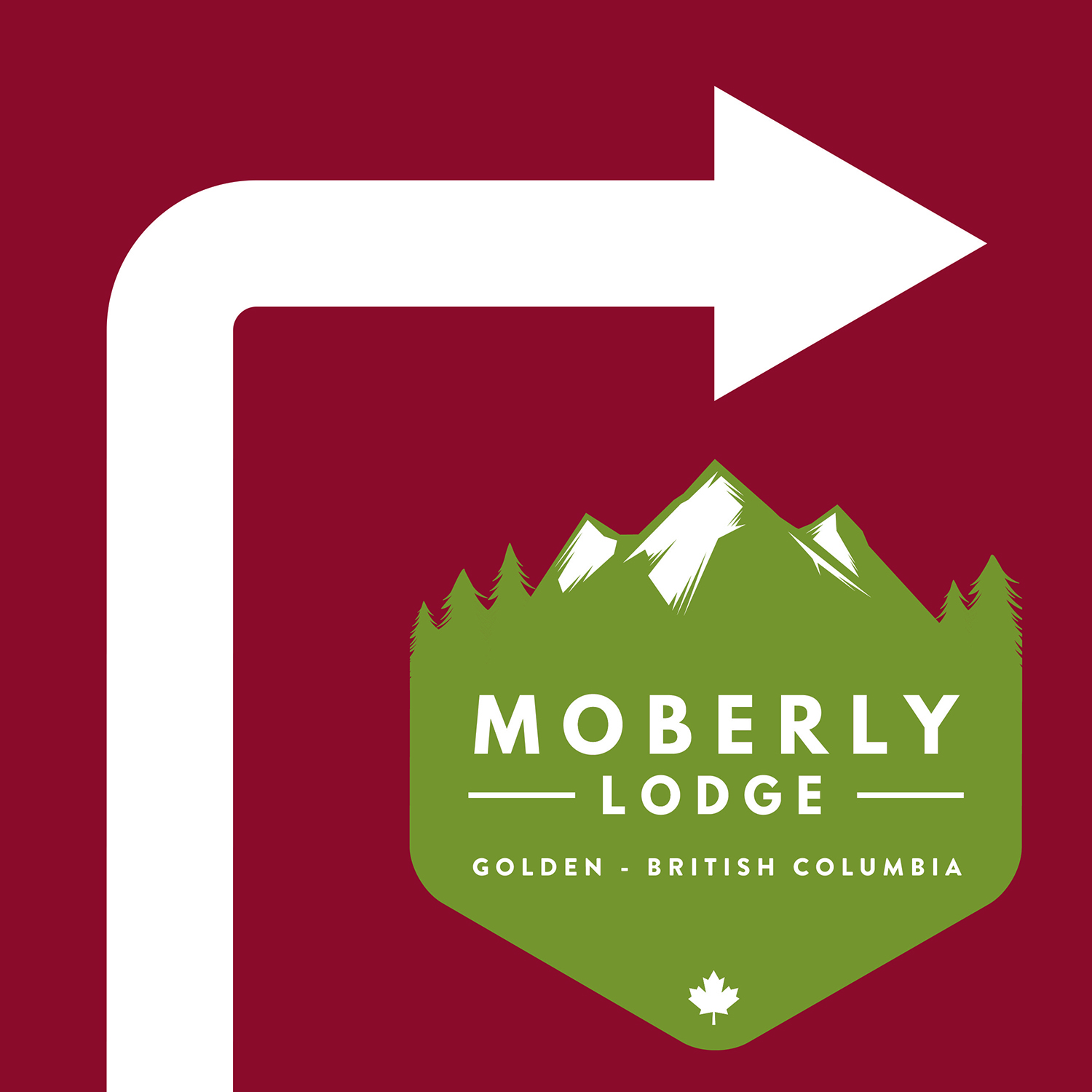Signage Design by Ellie Afonso for Moberly Lodge | Design #17674882