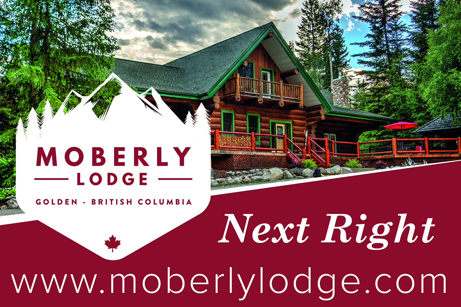 Signage Design by Ellie Afonso for Moberly Lodge | Design #17674906