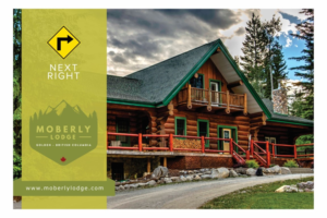 Authentic Log Lodge Requires Highway Signage (x2) | Signage Design by alok bhopatkar