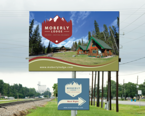 Signage Design by mmmarif1982 for Moberly Lodge | Design: #17616192