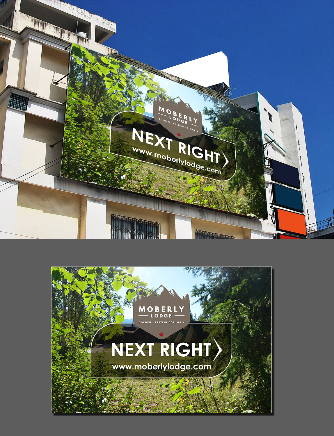 Design de Panneau par ecorokerz pour Moberly Lodge | Design #17561089