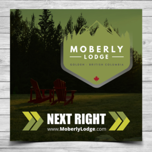 Authentic Log Lodge Requires Highway Signage (x2) | Signage Design by ecorokerz