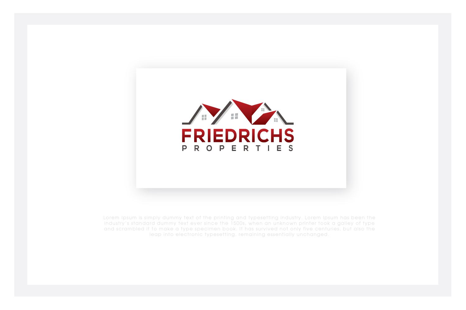 Diseño de Logo por solidinto para Friedrichs Property Investment | Diseño #17538866