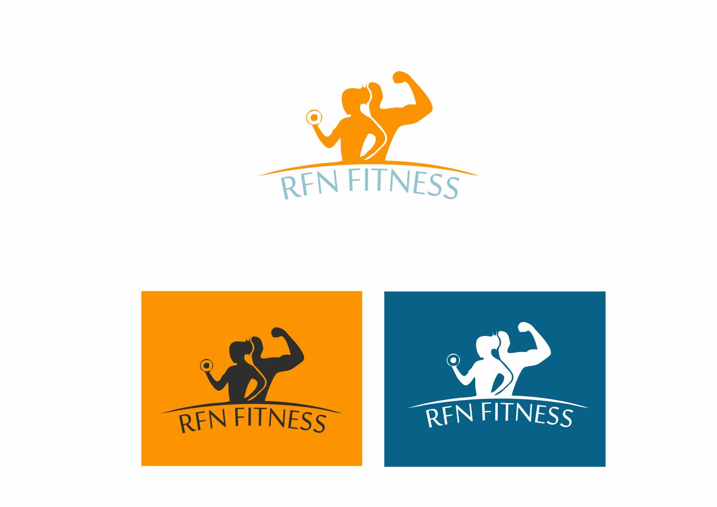 Design de Logo par Marinescu Rozalia pour RFN Fitness | Design #17499930