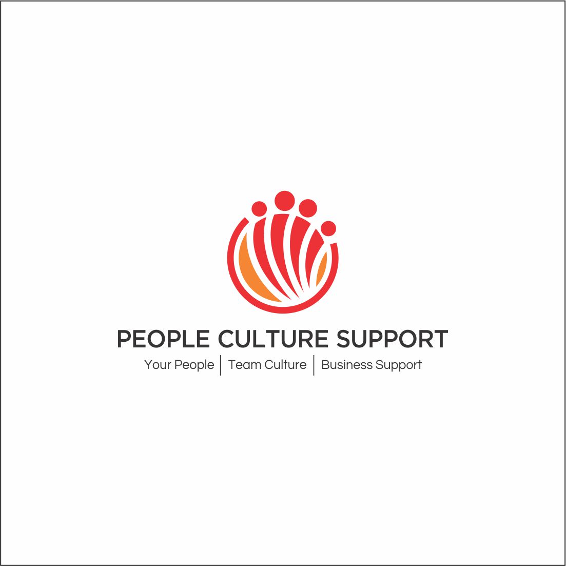 Diseño de Logo por ritzone789852 para People Culture Support | Diseño #17512364