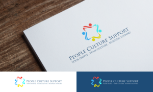 People Culture Support | Logo Design by DoMadic