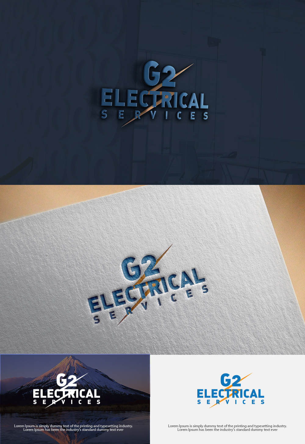 Logo Design by dr ghulam mustafa sahab for G2 electrical services ltd. | Design #17623609