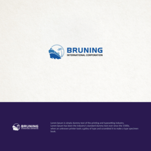 BRUNING INTERNATIONAL CORPORATION | Logo Design by ideaz2050