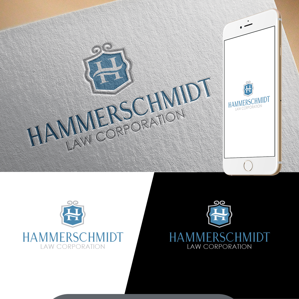 Logo Design by cracuz09 for Hammerschmidt Law Corporation | Design #17508519