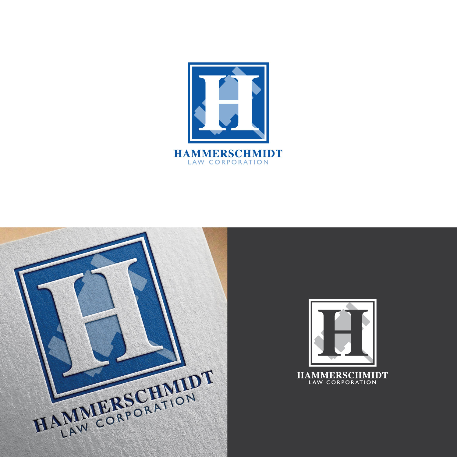 Diseño de Logo por LogoToGoStudio para Hammerschmidt Law Corporation | Diseño #17520284