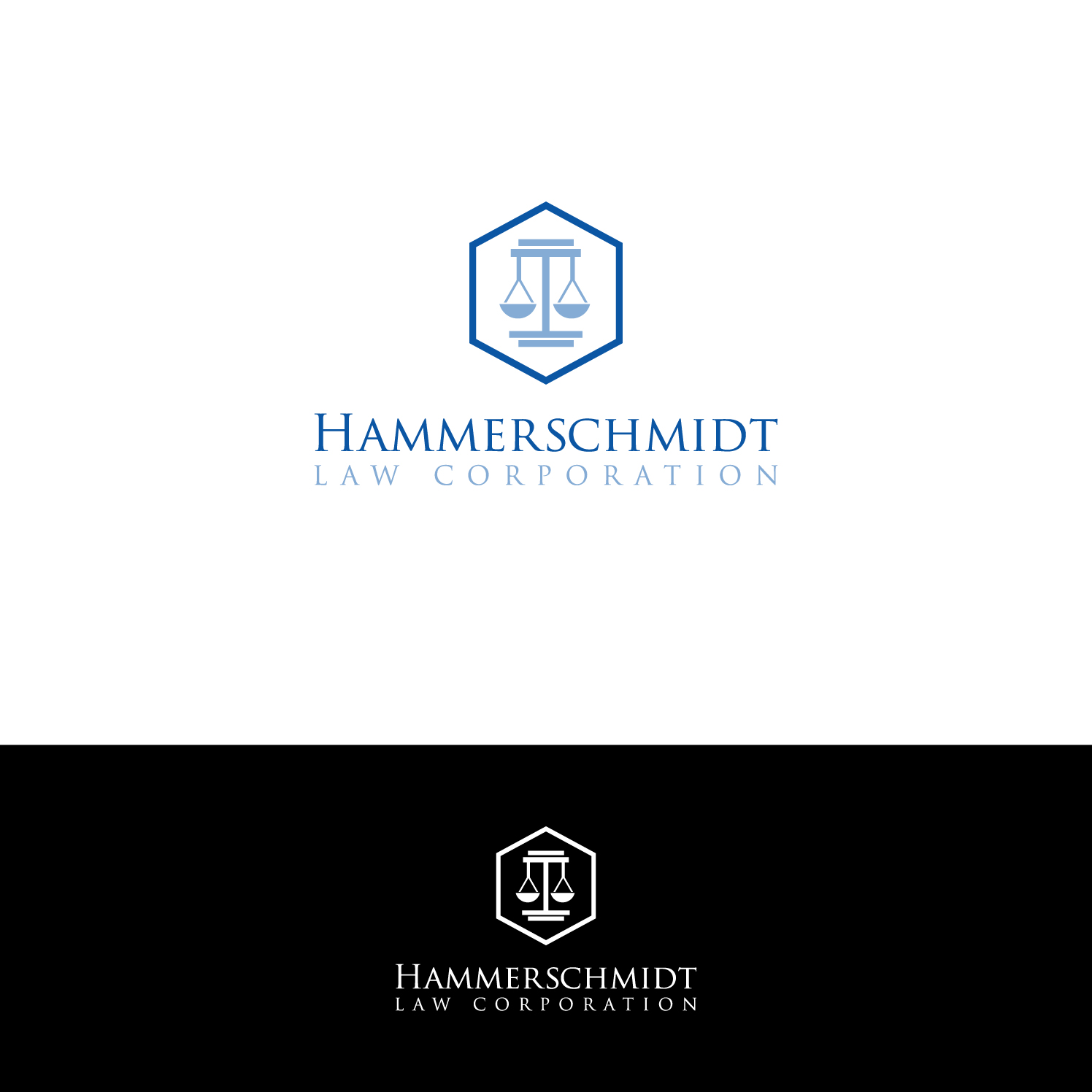 Logo-Design von Deziners Zone für Hammerschmidt Law Corporation | Design #17525741