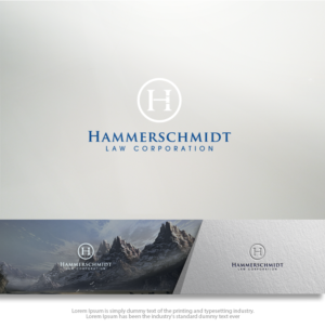 Logo Design by groomfox for Hammerschmidt Law Corporation | Design: #17570495