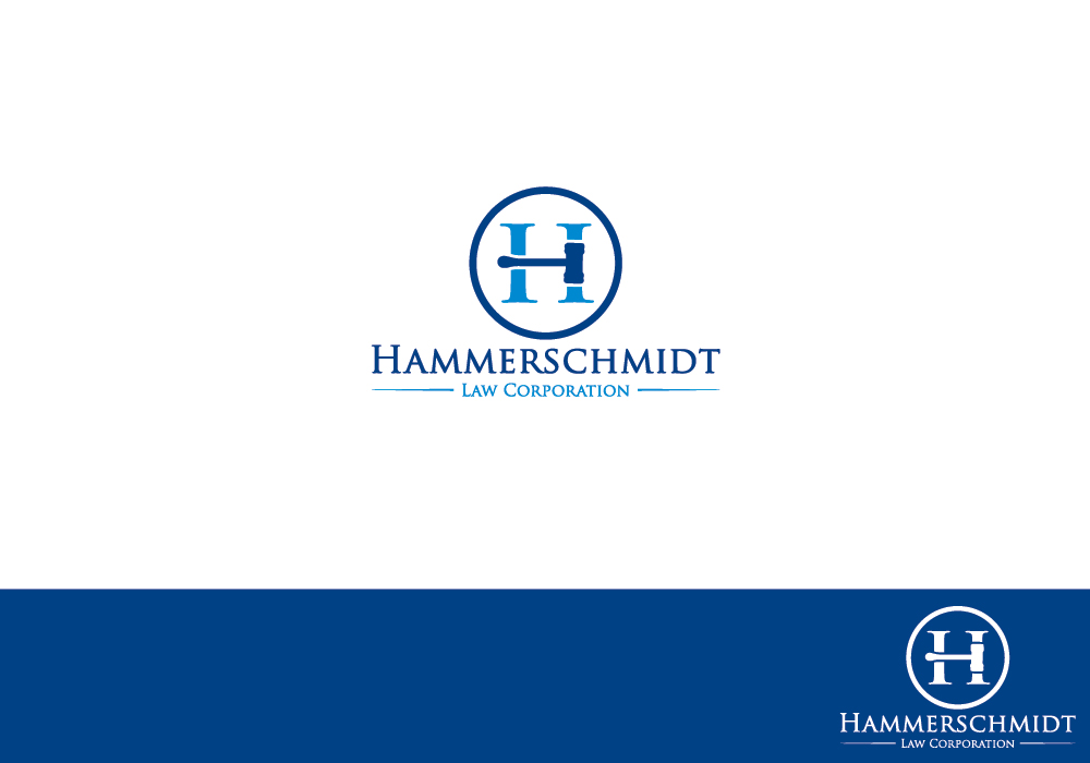 Logo Design by Deep Night for Hammerschmidt Law Corporation | Design #17593406