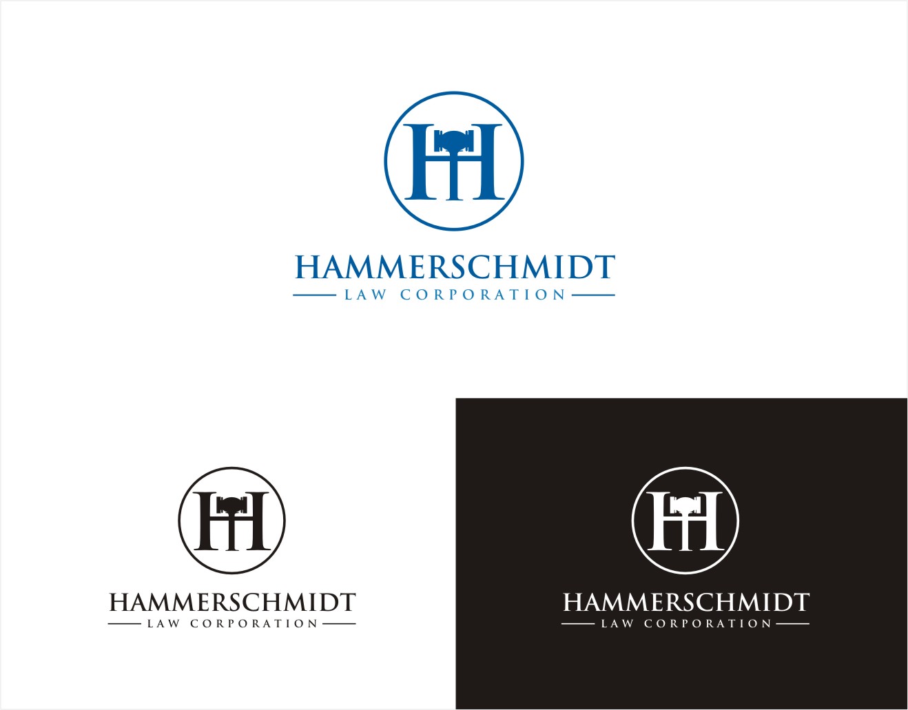 Logo Design by Sushma for Hammerschmidt Law Corporation | Design #17542391