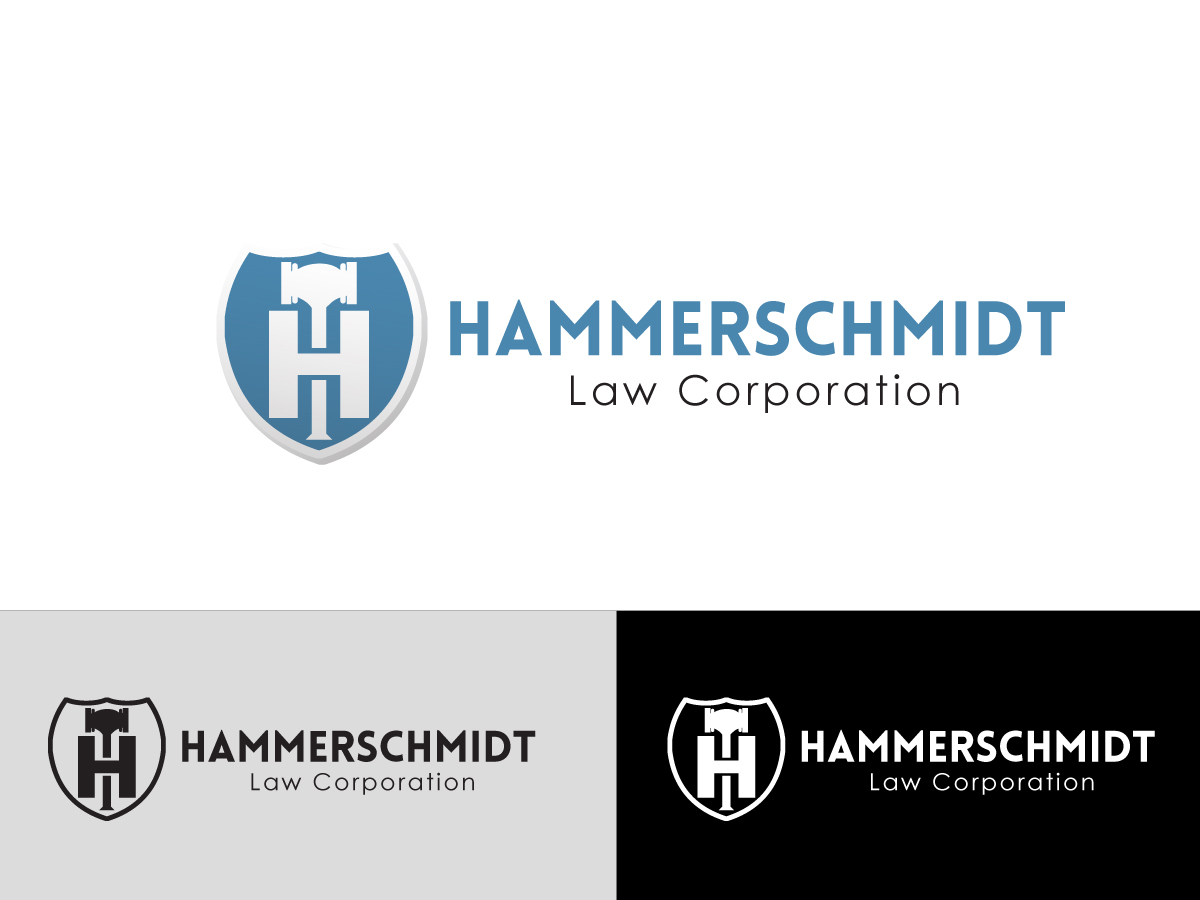 Logo Design by k Tor for Hammerschmidt Law Corporation | Design #17508920